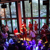 Party in der Malzmühle mit Veranstaltungstechnik von HyperTonLicht und DJ Köln, Micky Brühl Band mit DJ Fabian Jardin aus Hürth