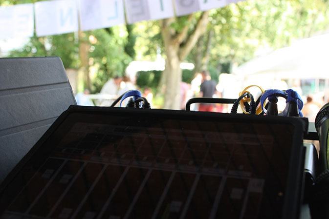 iPad Mischpult für Großveranstaltungen von HyperTonLicht in Hürth